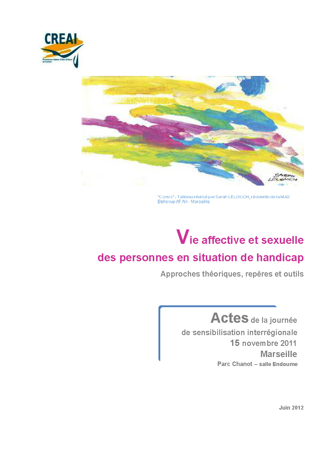 Vie Affective Et Sexuelle Des Personnes En Situation De Handicap 2011