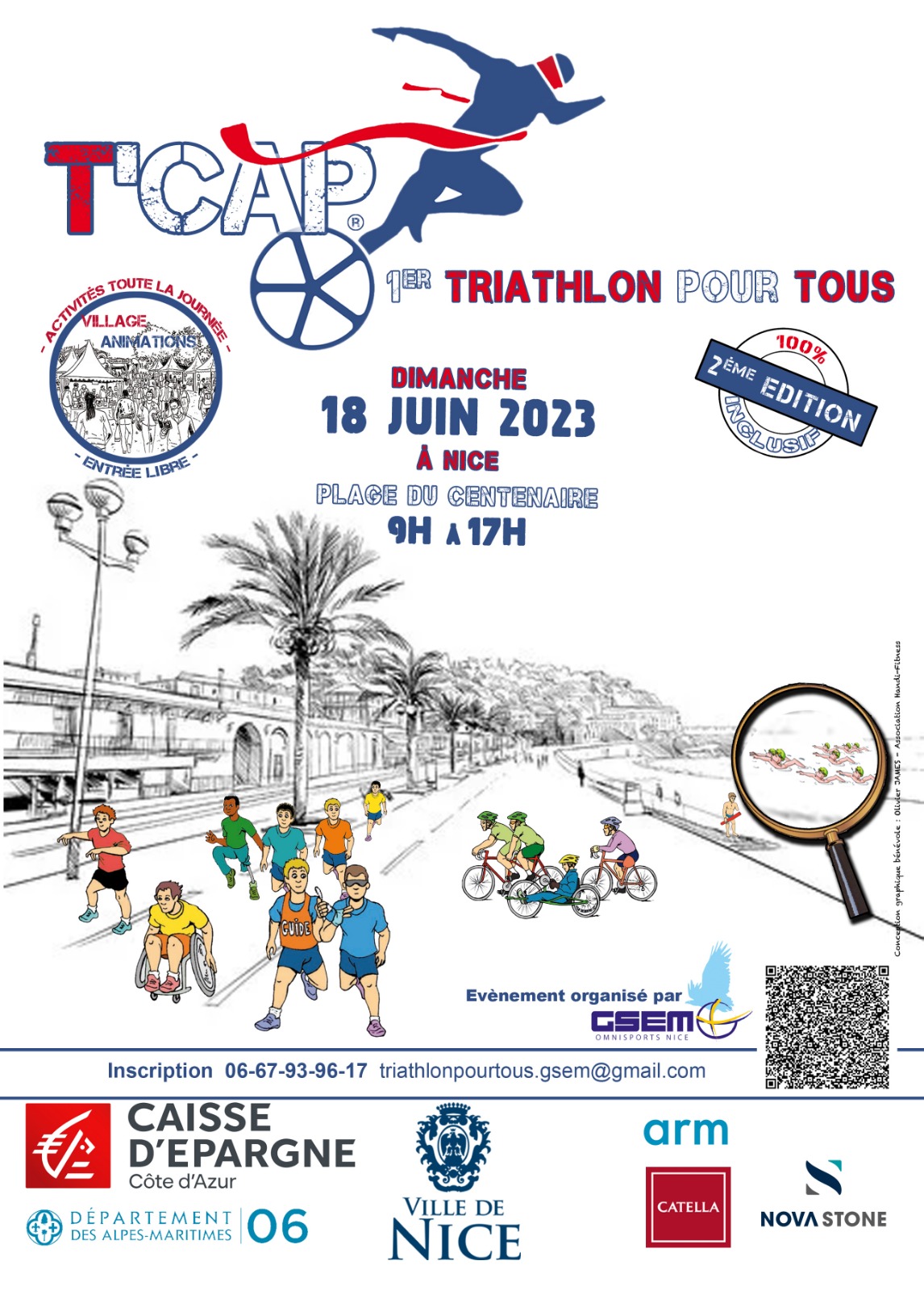 « T’CAP : 1er Triathlon Pour Tous – 2ème édition