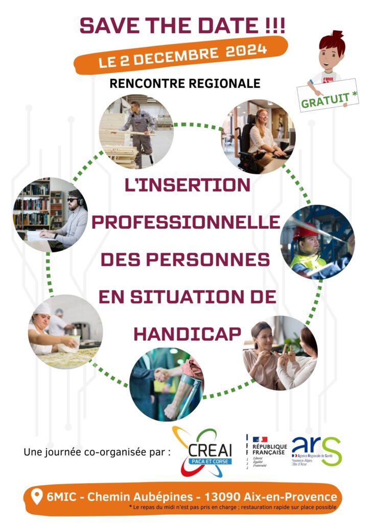 visuel journée régionale insertion professionnelle et handicap