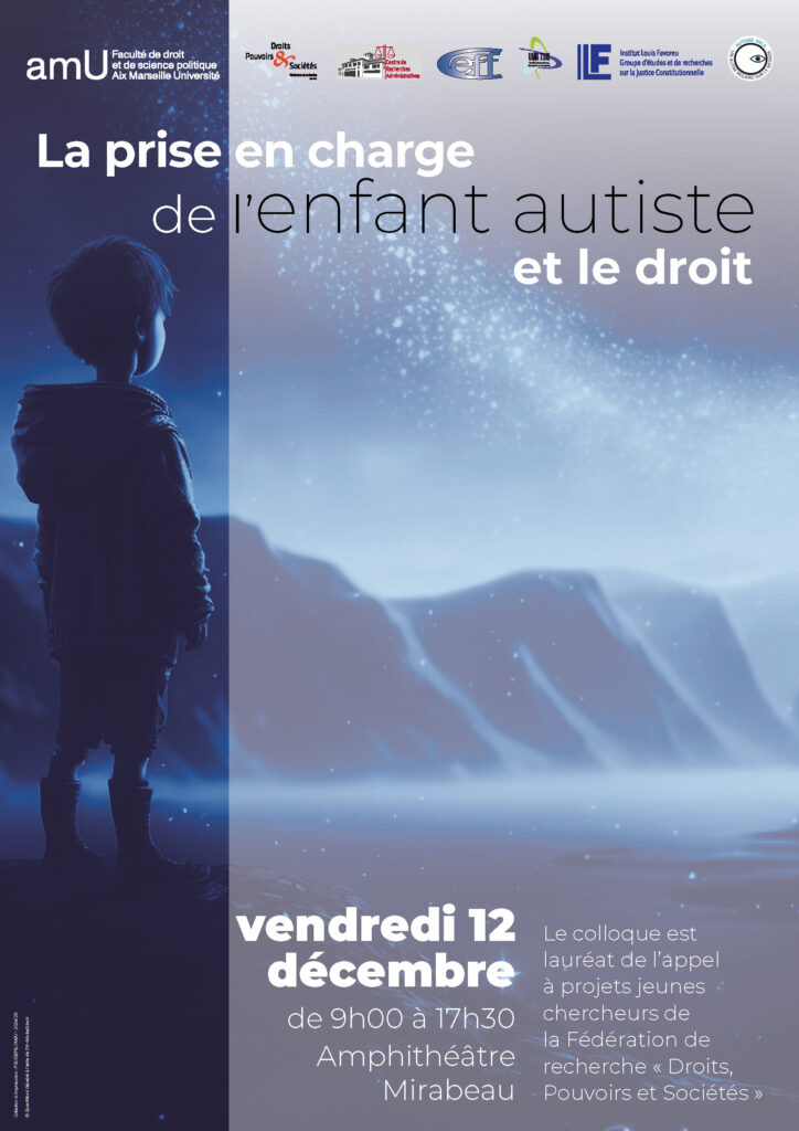 visuel conférence enfant autiste et droit