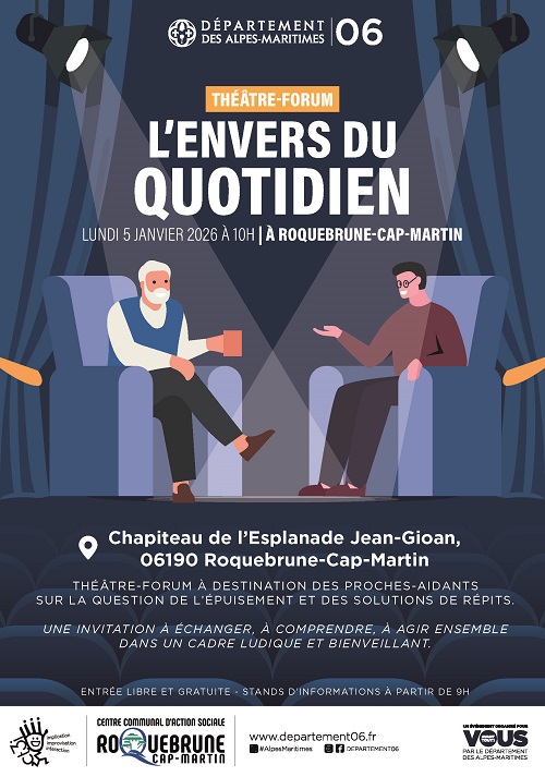 Affiche th&eacute;&acirc;tre forum